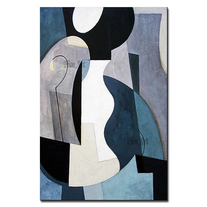 Fujian Handmade Oil Painting Canvas Abstract Wall Art