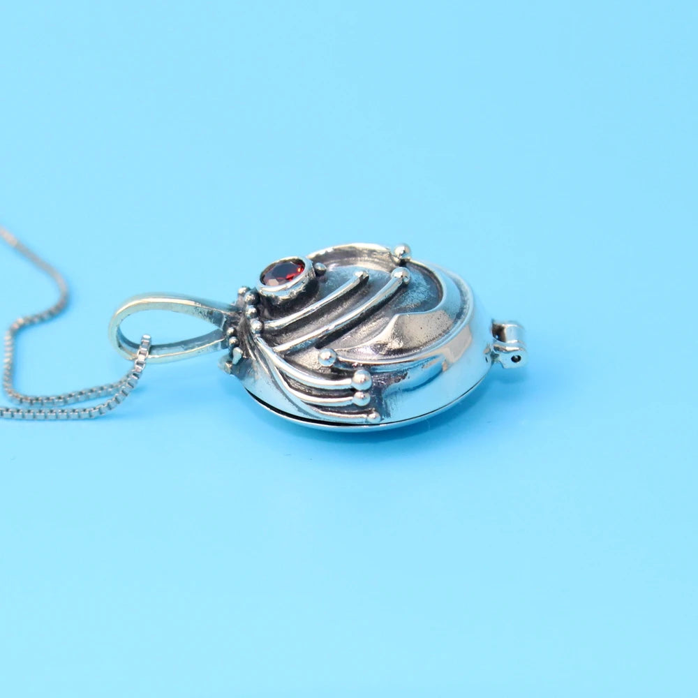 Sterling Silver Elena Vampire Diaries Pendant Necklace