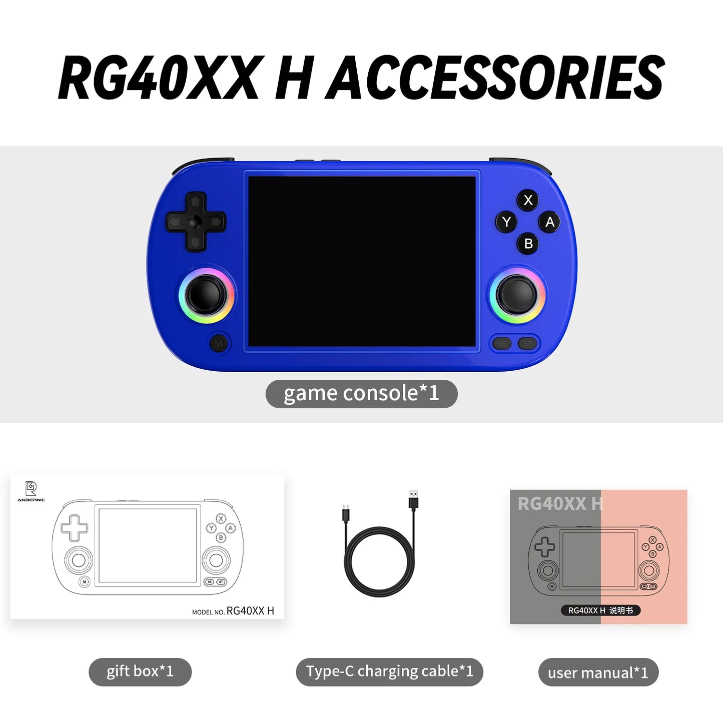 Anbernic Retro Handheld Game Console 5000 Games Linux
