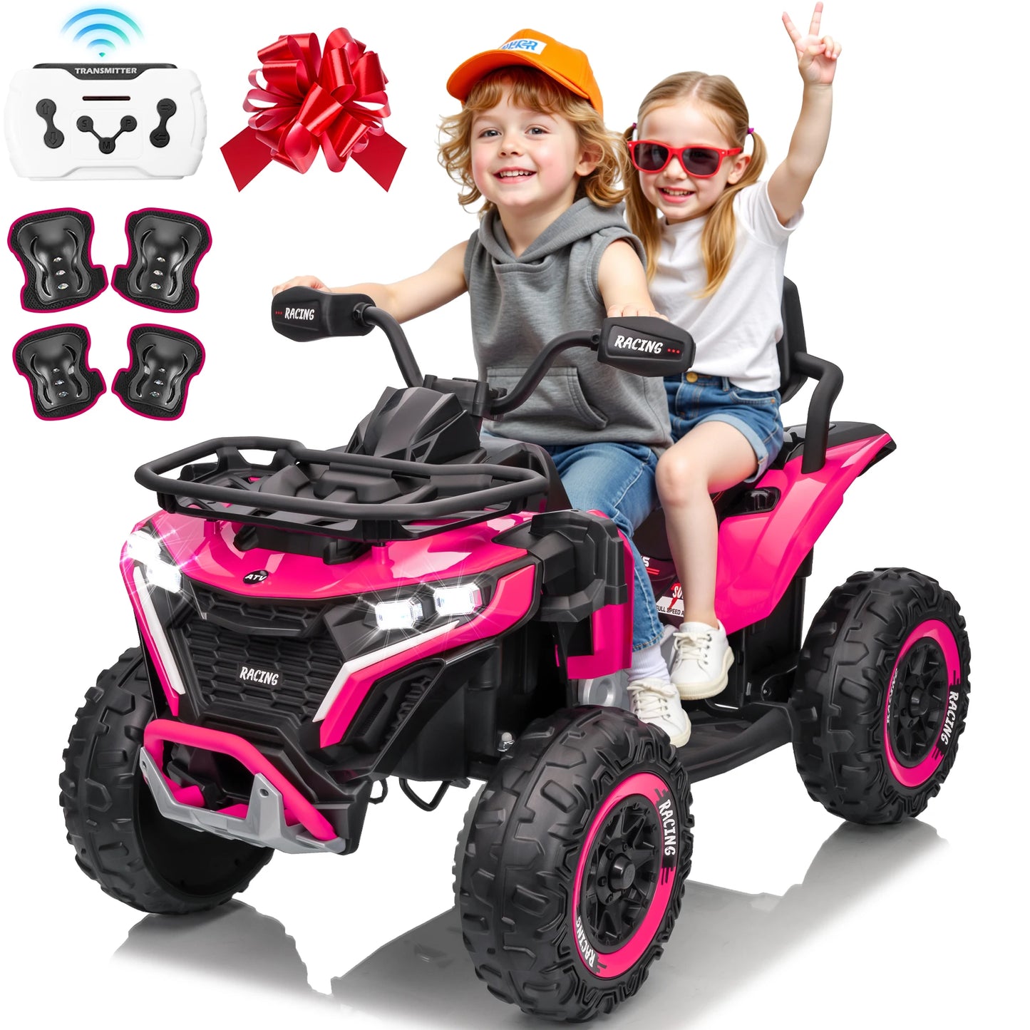 Joyracer 24V Four Wheel Off Road Ride On Vehicle For Kids