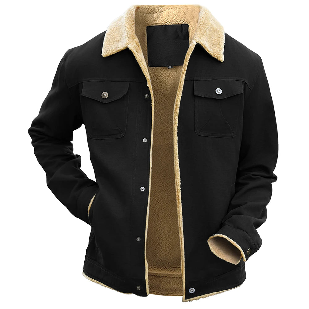 Fujian CN Winter Jacket Waterproof Fleece Lined Outerwear