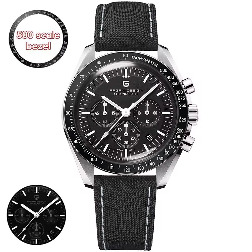 PAGANI DESIGN V5 Moon Chronograph Quartz Watch For Men