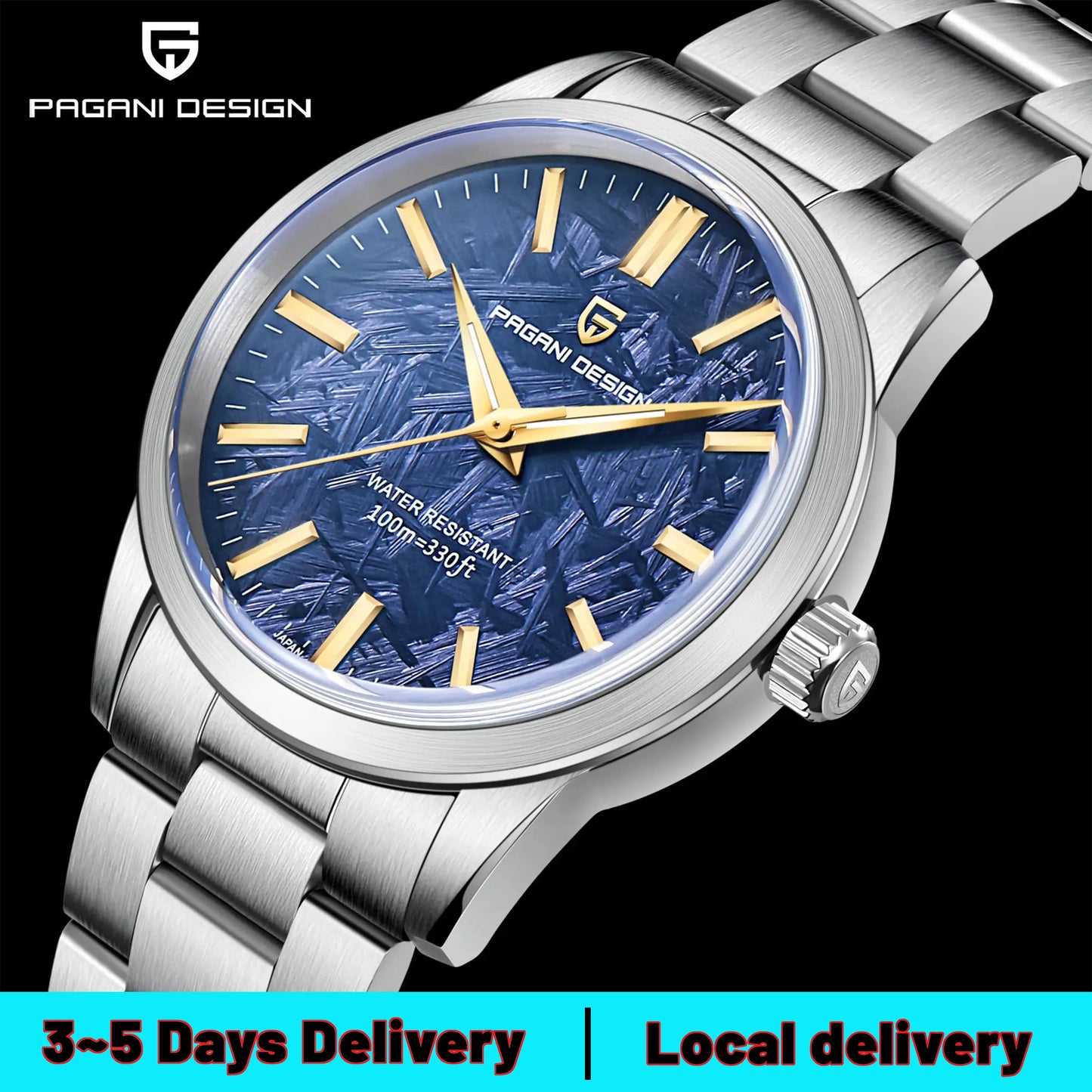 Pagani Design Luxury Ultra Thin Quartz Men's Watch
