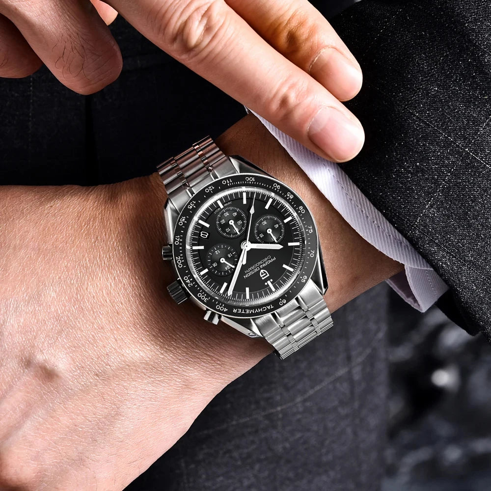 PAGANI DESIGN V5 Moon Chronograph Quartz Watch For Men