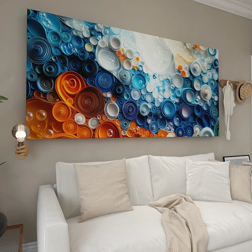 Hign Concerned Pine Solid Wood Frame Canvas Wall Art