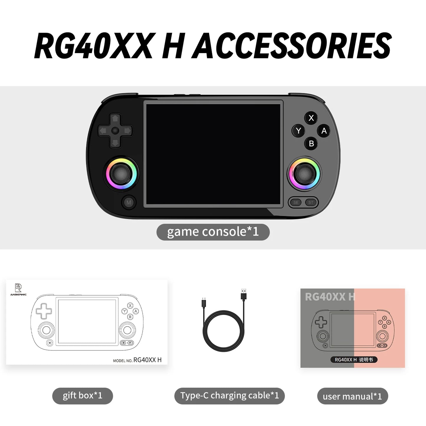 Anbernic Retro Handheld Game Console 5000 Games Linux