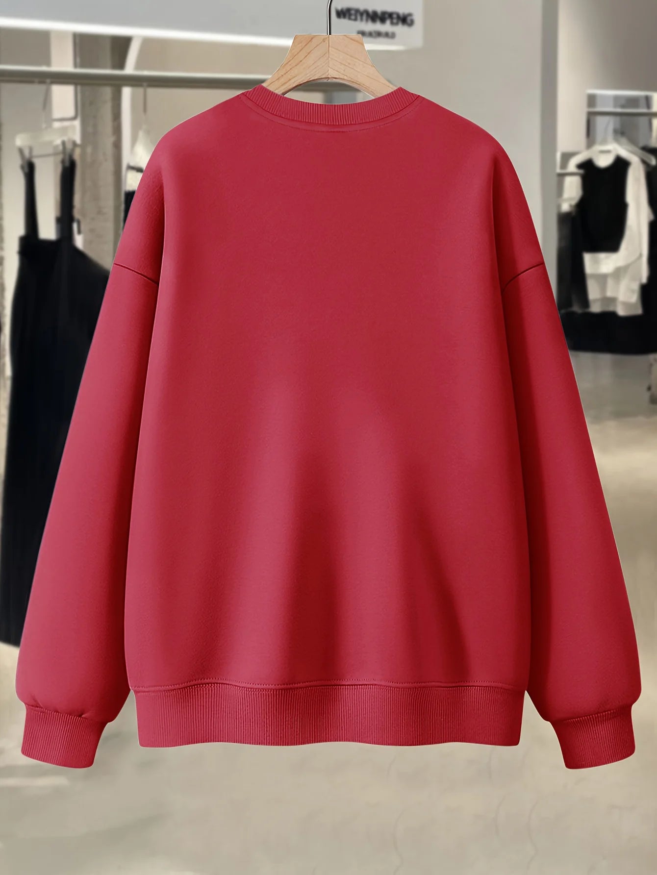 CN Zhejiang Casual Crew Neck Sweatshirts Women Fall Spring