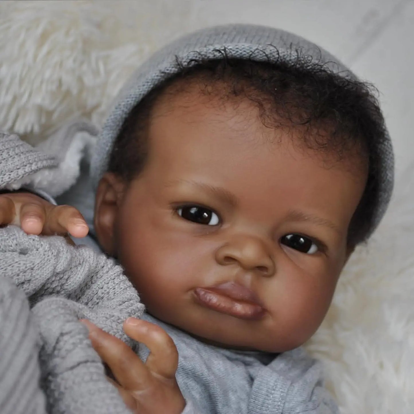 Risbecko Lifelike Reborn Handmade Baby Doll Cloth Body Gift