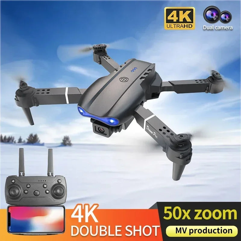 QJ E99Pro RC Drone 4K HD Camera Foldable Helicopter