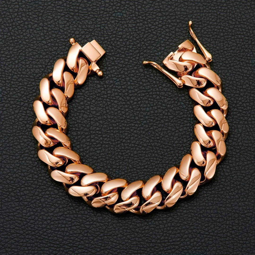 Zhejiang 316L Stainless Steel Cuban Miami Link Necklace