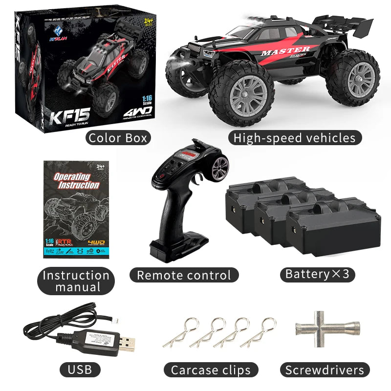 Control KF15 RC Car 1 16 Scale Remote Control Off Road