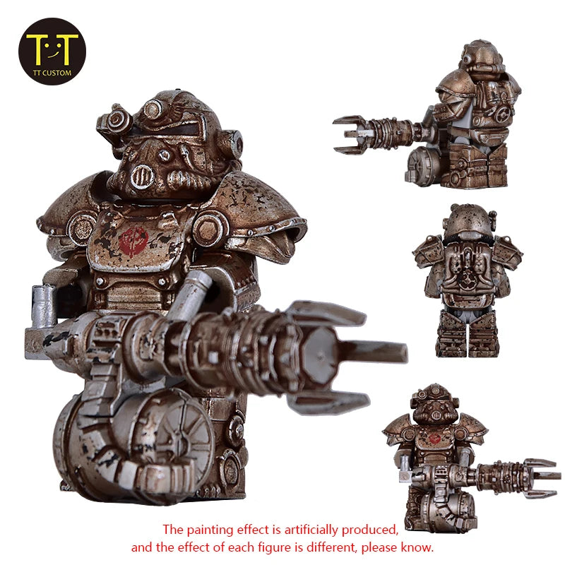 Military Soldier Mini Anime Action Figures Building Blocks