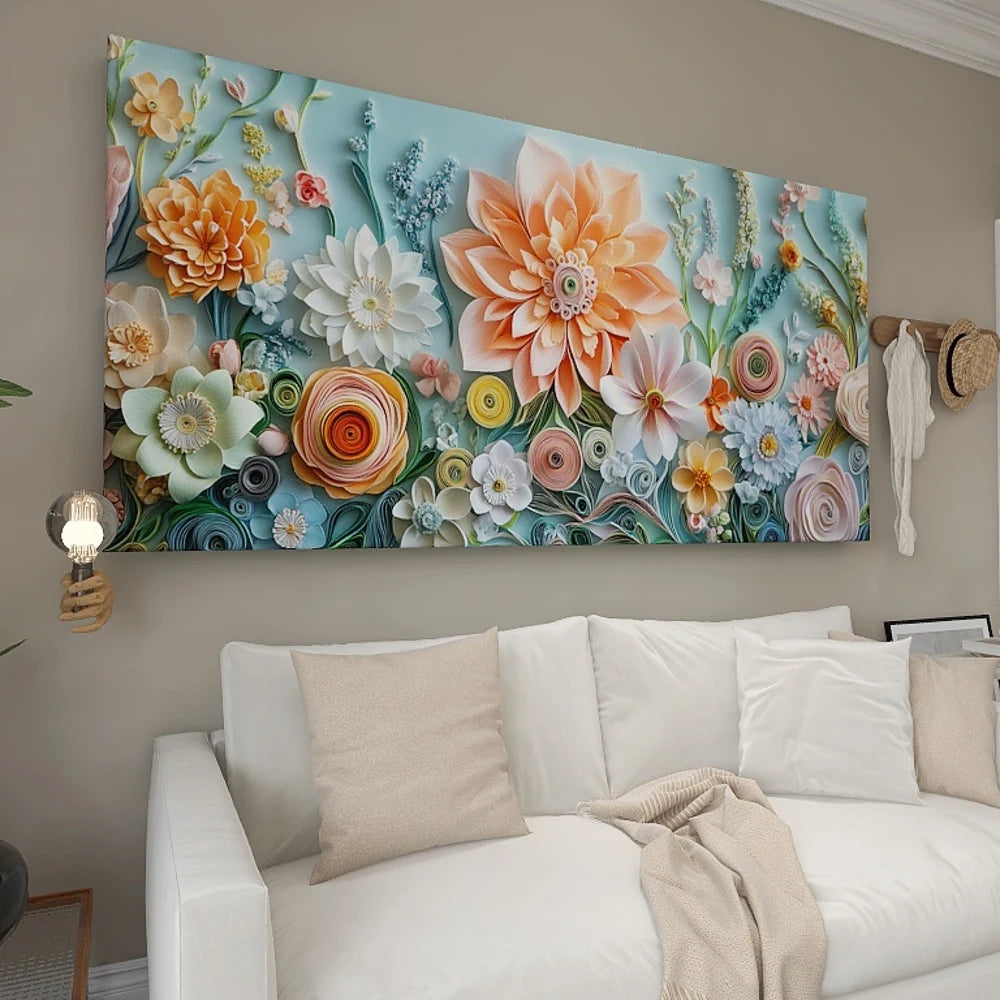 Hign Concerned Pine Solid Wood Frame Canvas Wall Art