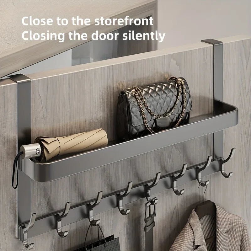 Hign-concerned Space Aluminum Door Hook Organizer Coat Hooks
