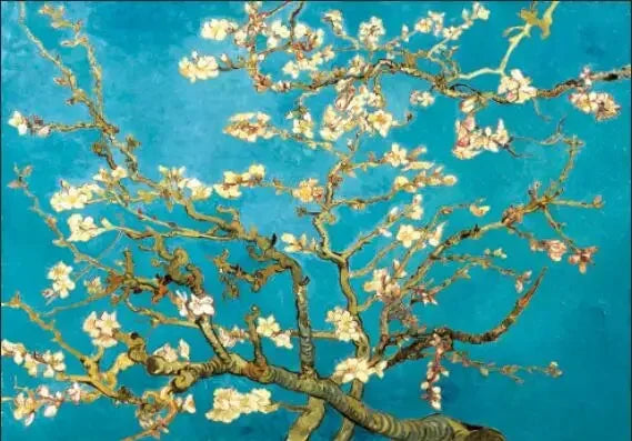 Van Gogh Almond Blossom Oil Painting Canvas Print Form