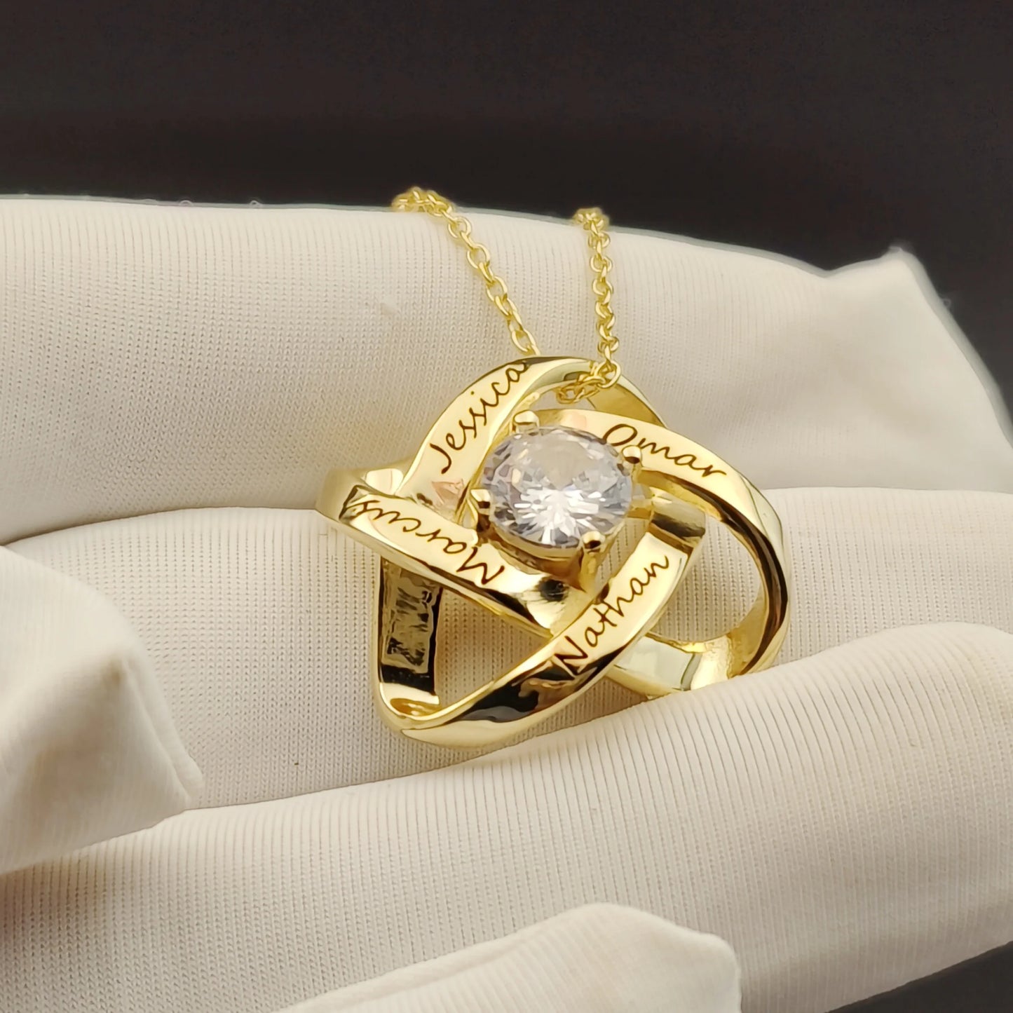 Zhejiang S925 Custom Name Pendant Galaxy Necklace Vermeil