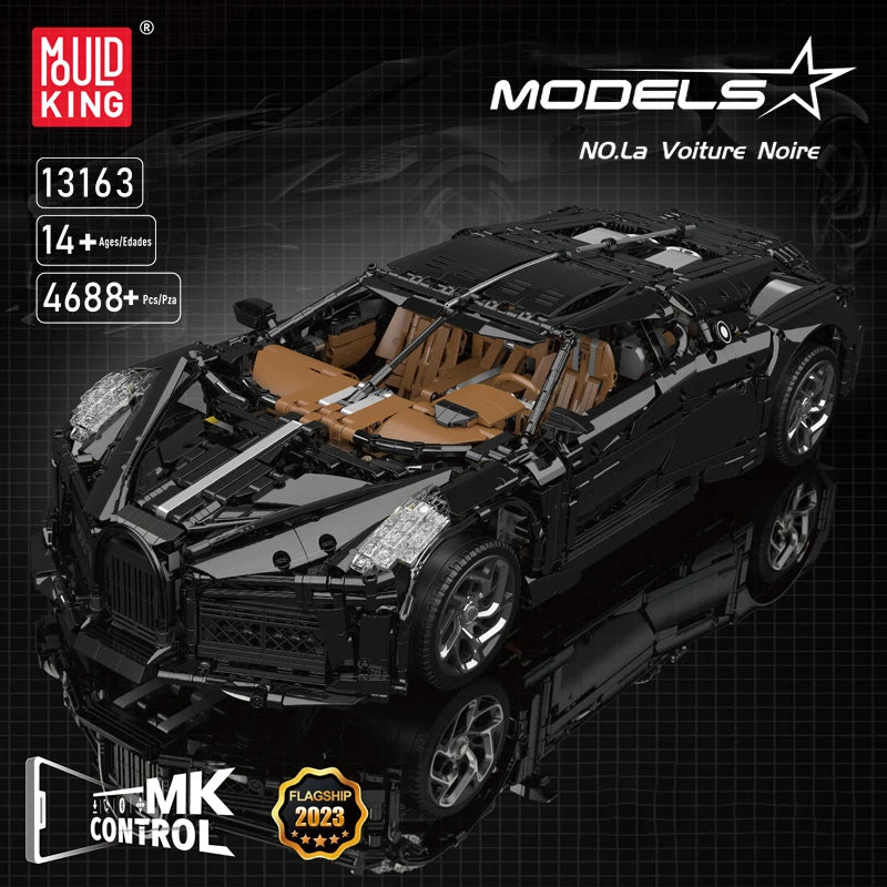 Mould King 13163 Technical Super Sports Car Building Kit
