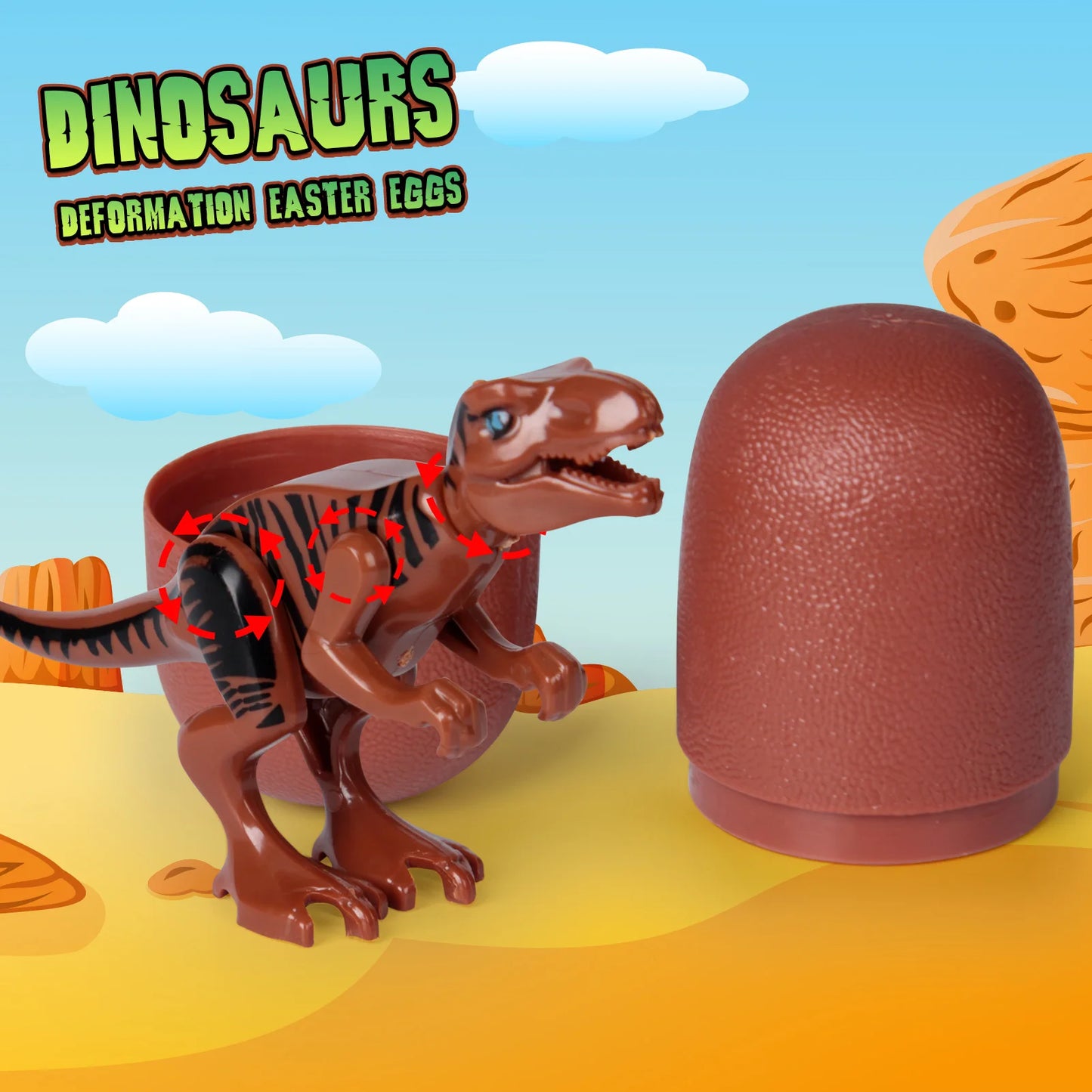 HiMISSCE Mother Child Intelligence Dinosaur Egg Toy