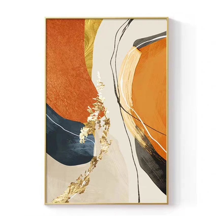 Fujian Handmade Oil Painting Canvas Abstract Wall Art