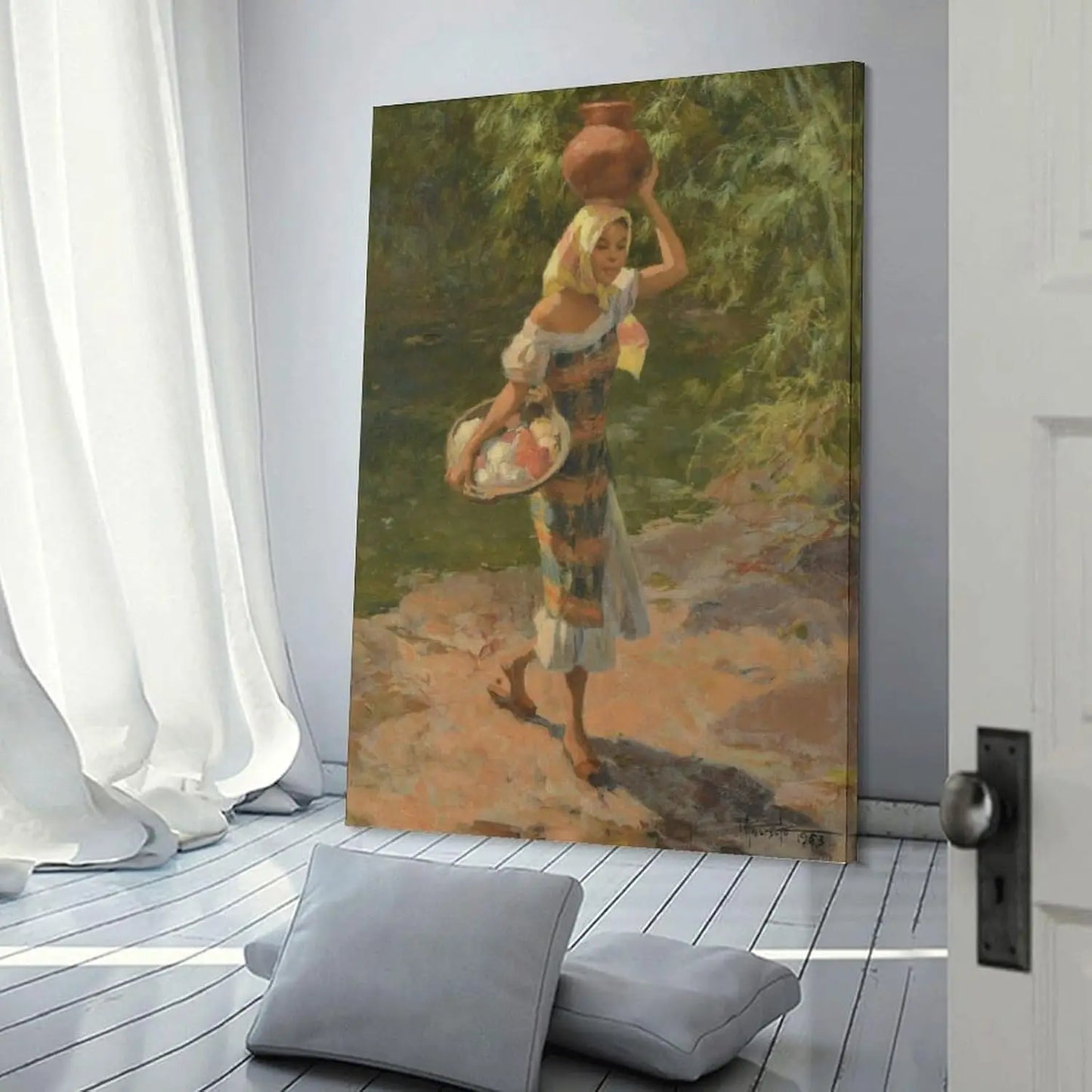 Decoration Fernando Amorsolo Filipino Canvas Wall Art Print