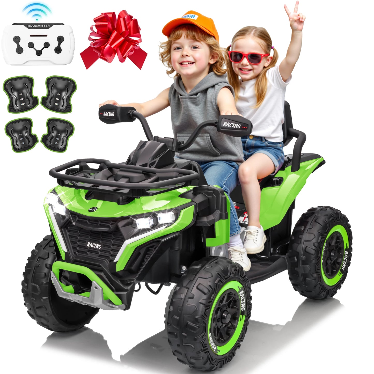 Joyracer 24V Four Wheel Off Road Ride On Vehicle For Kids