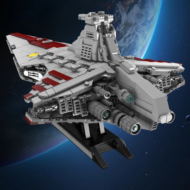 Mould King 21074 Building Block Republic Attack Cruiser