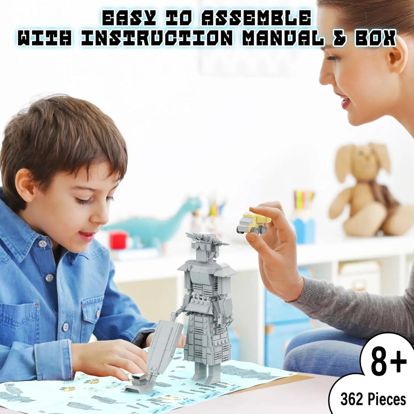 Space Mega Maid Robot Building Blocks Spaceballs Battle Mech