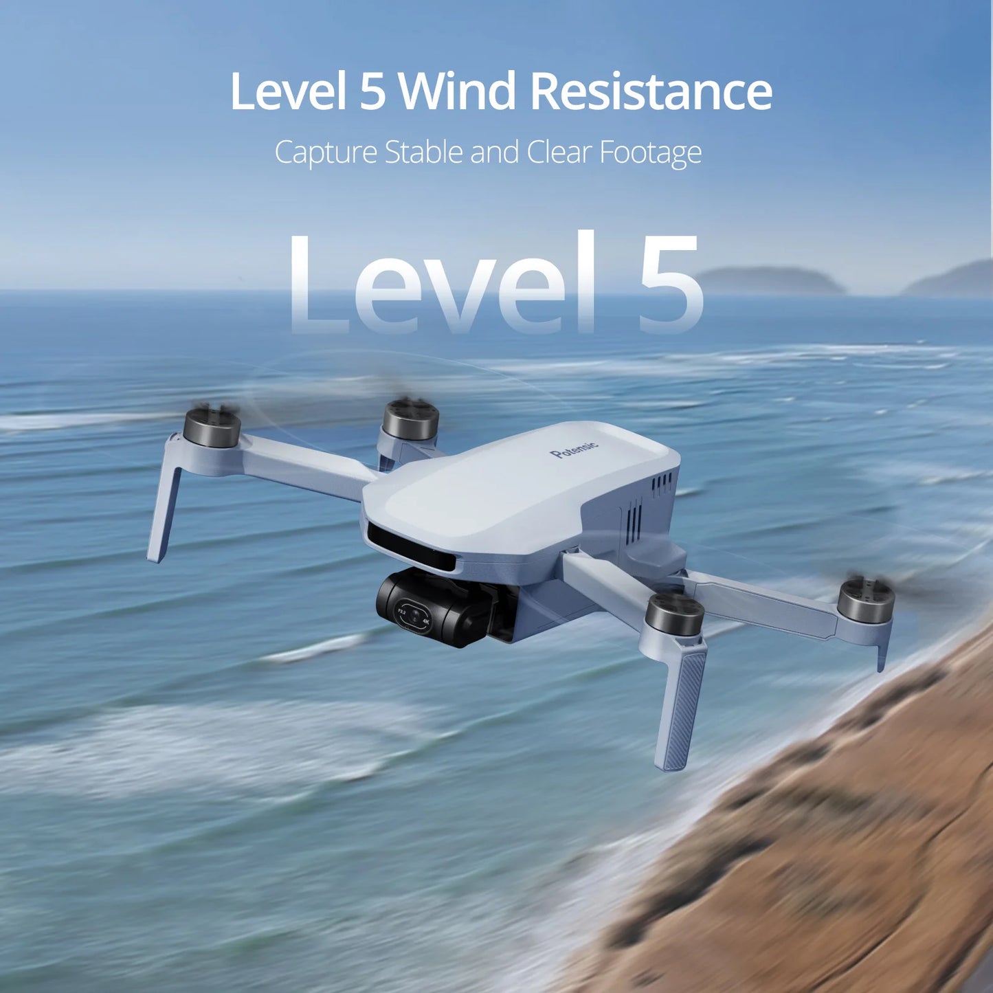 Potensic C0 Mini Drone 3Axis Gimbal 4K Camera GPS 6KM
