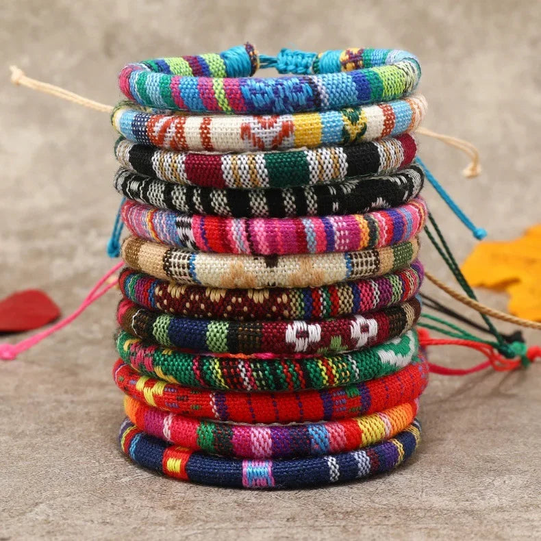 DAIPANCN Nepal Ethnic Bracelet Set For Women Men Unisex