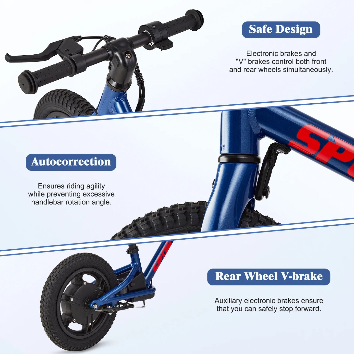 HiMISS Electric Bike For Kids Ages Three To Five
