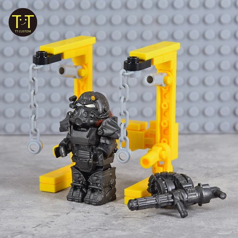 Military Soldier Mini Anime Action Figures Building Blocks