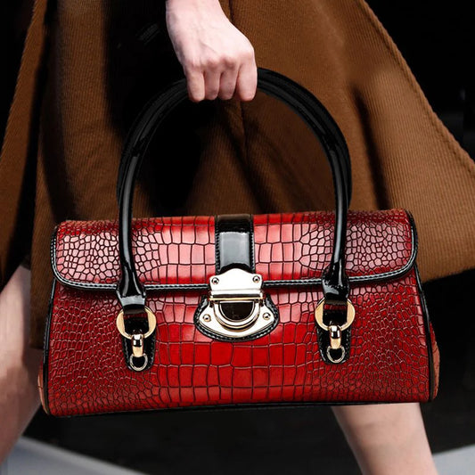 EP.MINGYUANCN Genuine Leather Womens Tote Handbag Everyday