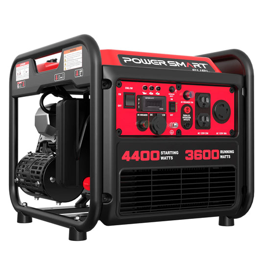 PowerSmart 3600W Inverter Portable Generator With RV Outlet