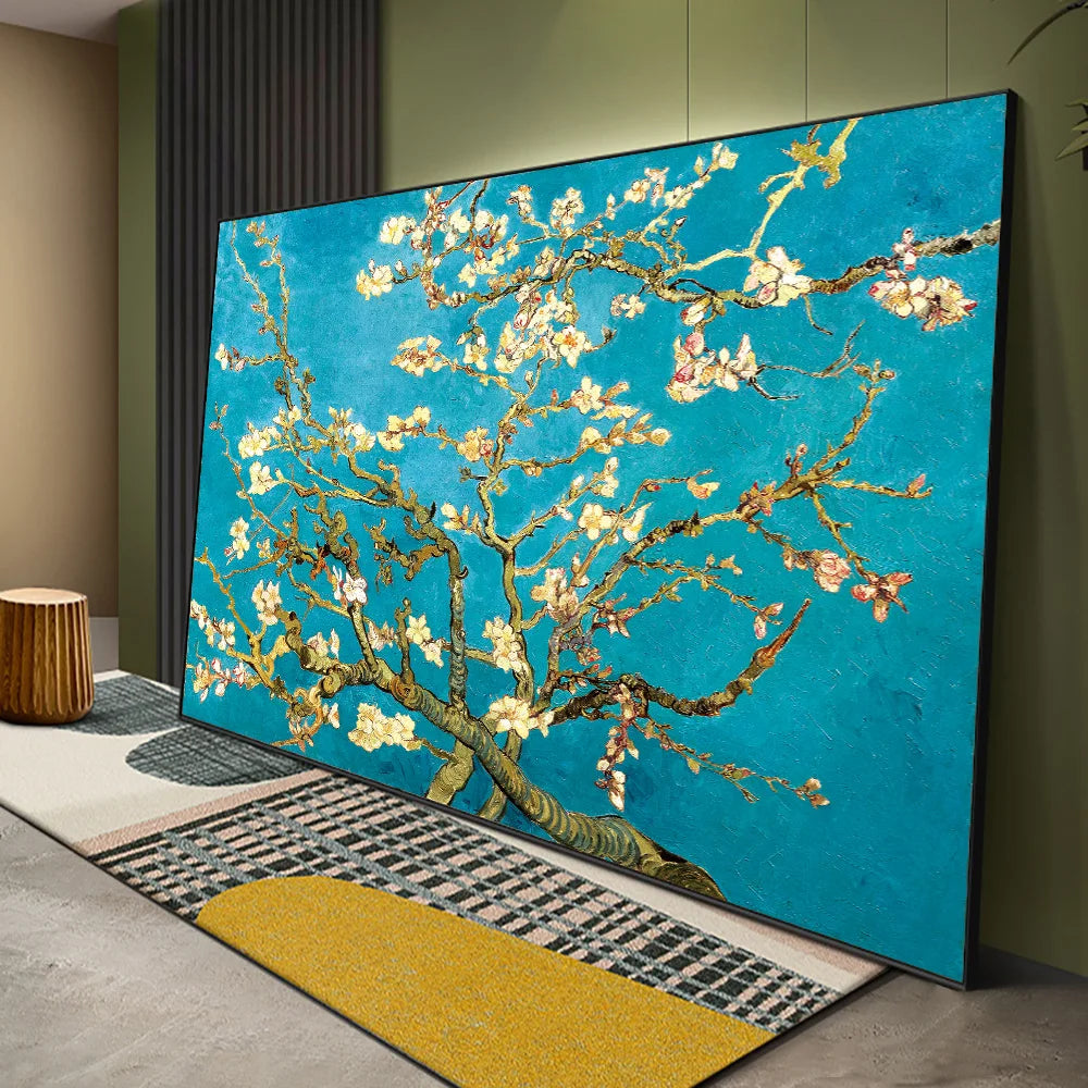 PANTINGART Van Gogh Almond Blossom Canvas Wall Art Print