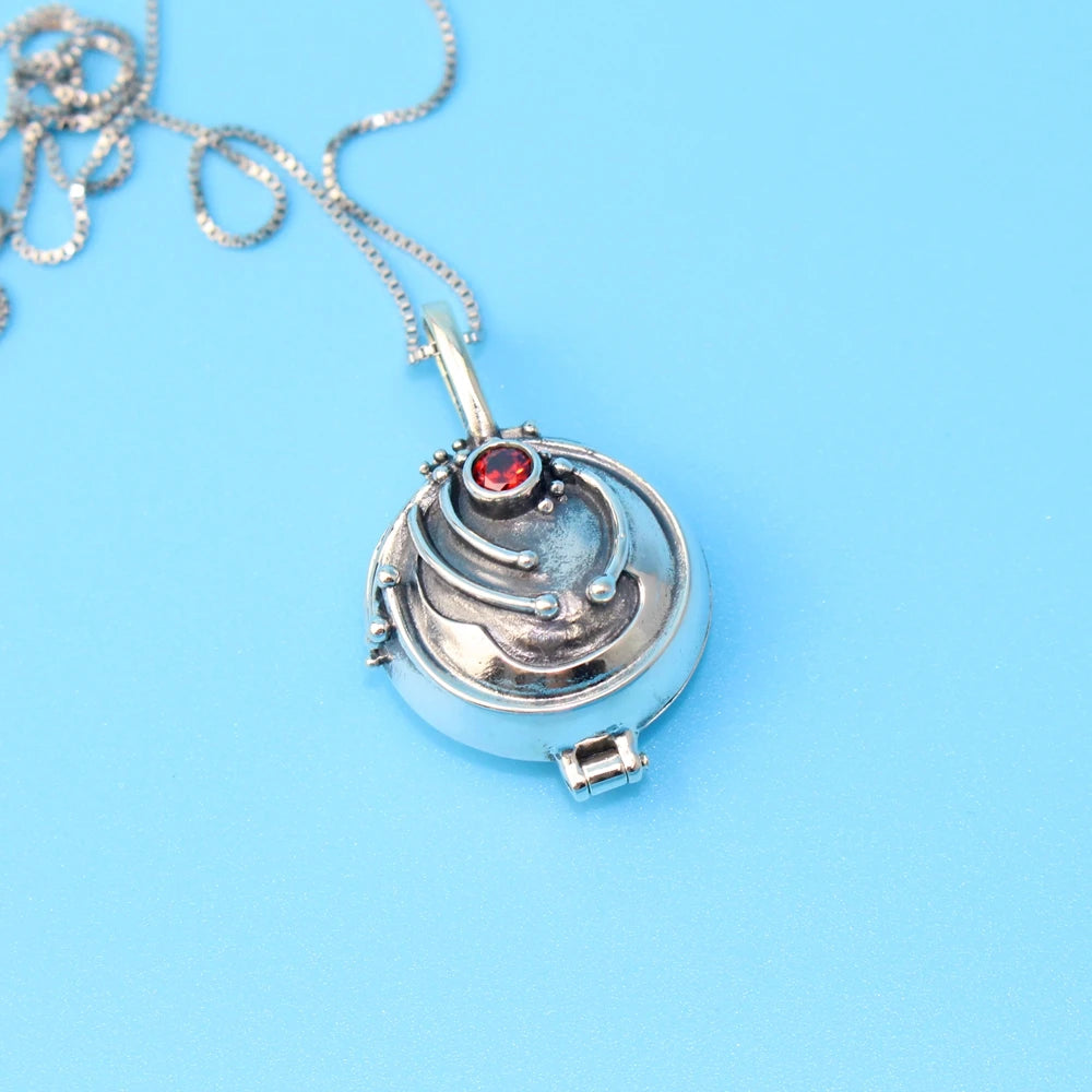 Sterling Silver Elena Vampire Diaries Pendant Necklace