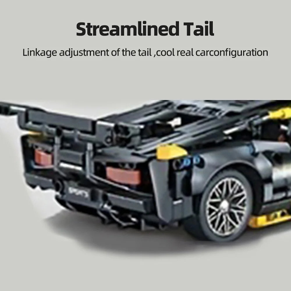 Kbox 1259Pcs Supercar Building Blocks Kit Collectible