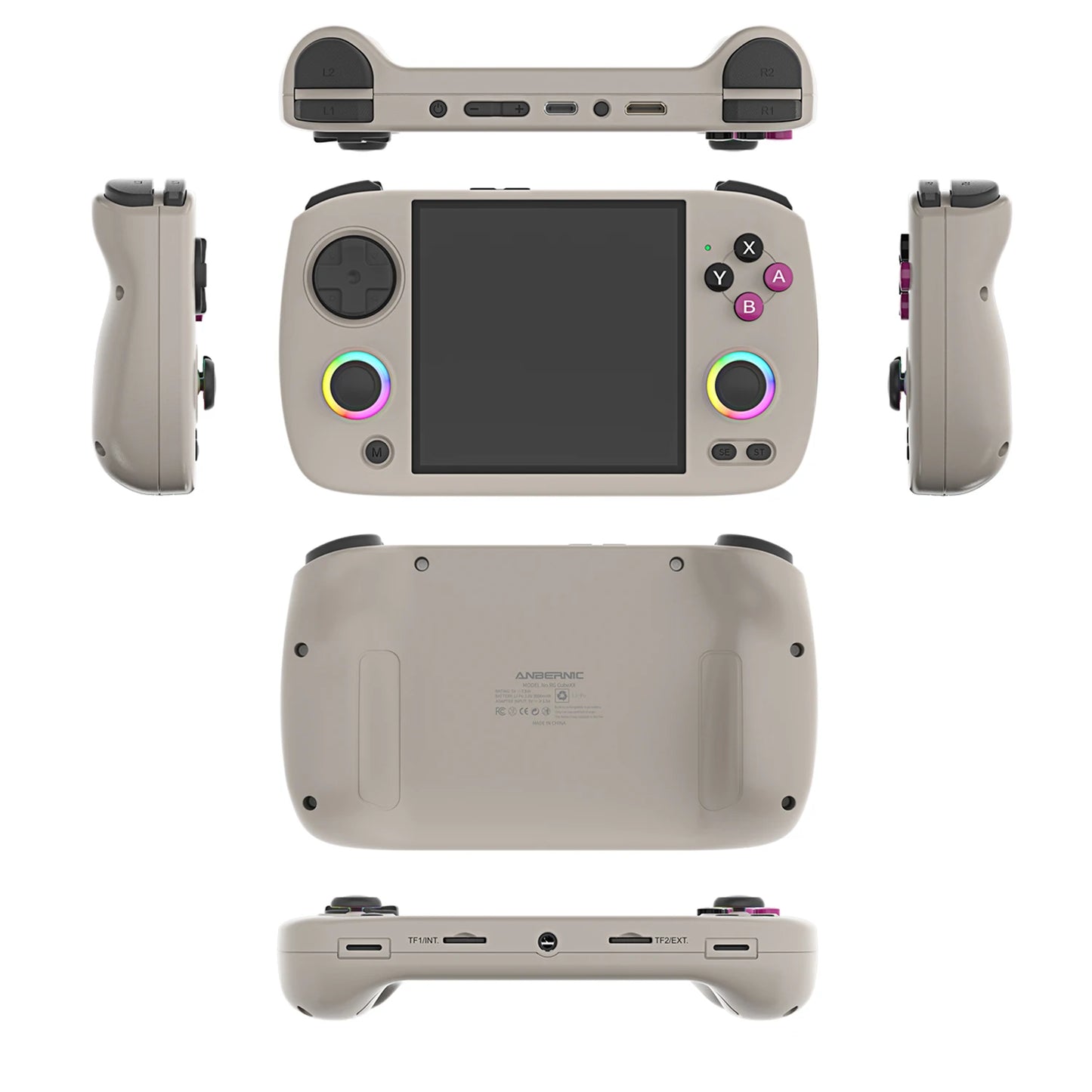 ANBERNIC RG CubeXX & RG40XX H & RG35XX H Retro Handheld Game Console H700 Linux  64-bit 5000 Video Games Supports WIFI Bluetooth