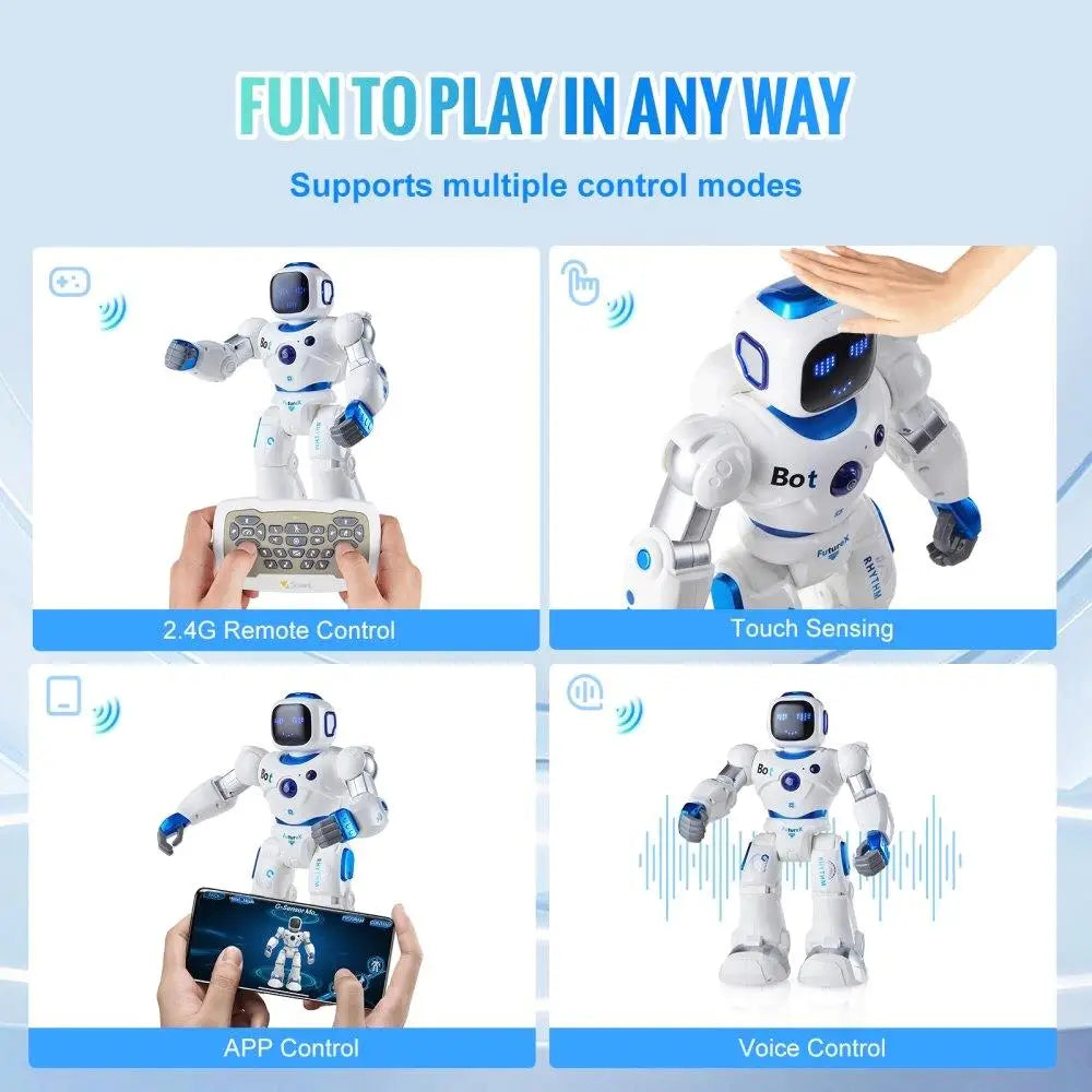 Hign Concerned Smart RC Robot Toy With App Control