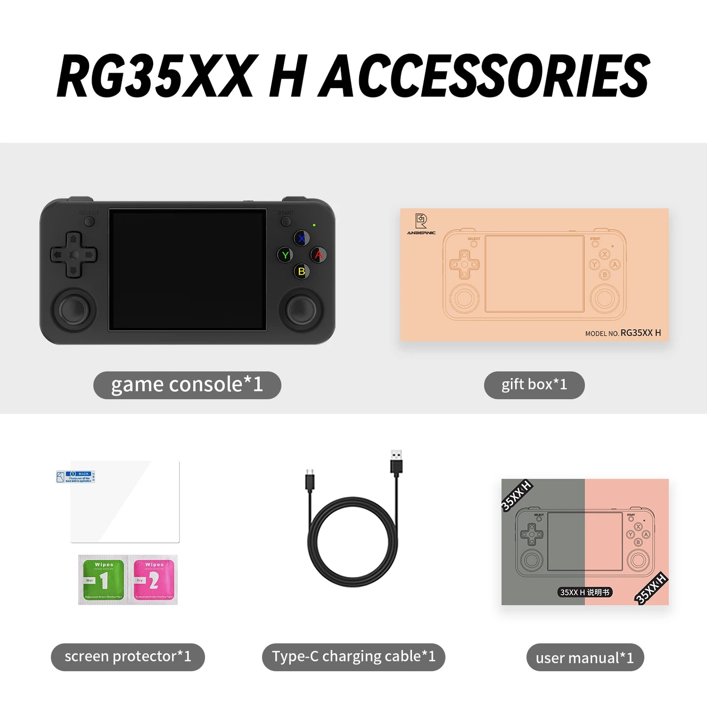 Anbernic Retro Handheld Game Console 5000 Games Linux