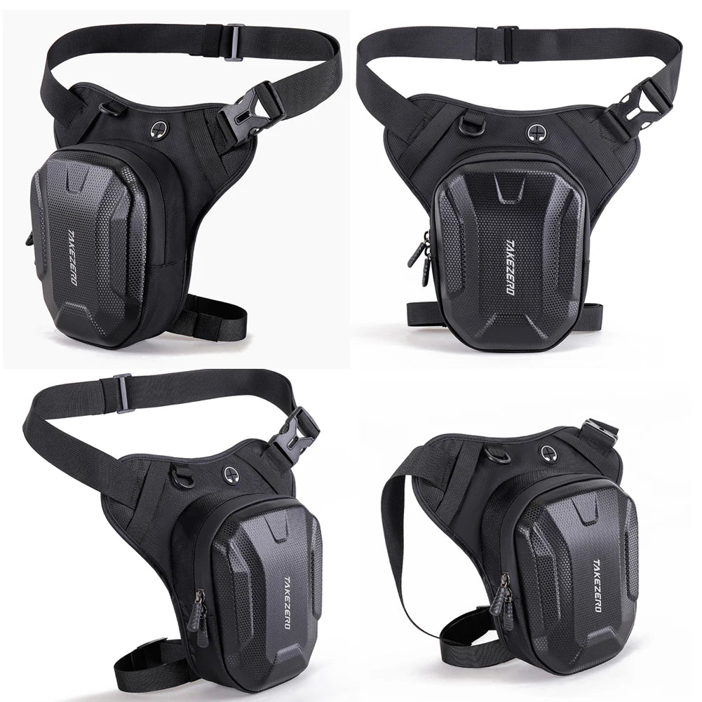 Takezero Waterproof Motorcycle Leg Drop Bag Large Capacity