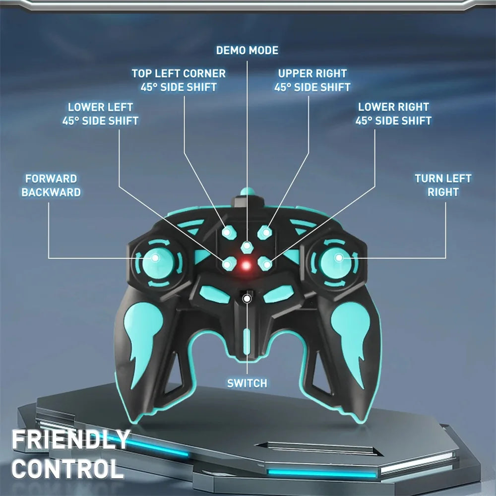 Double Sided 360 Rotating 4WD RC Car With Battery Included