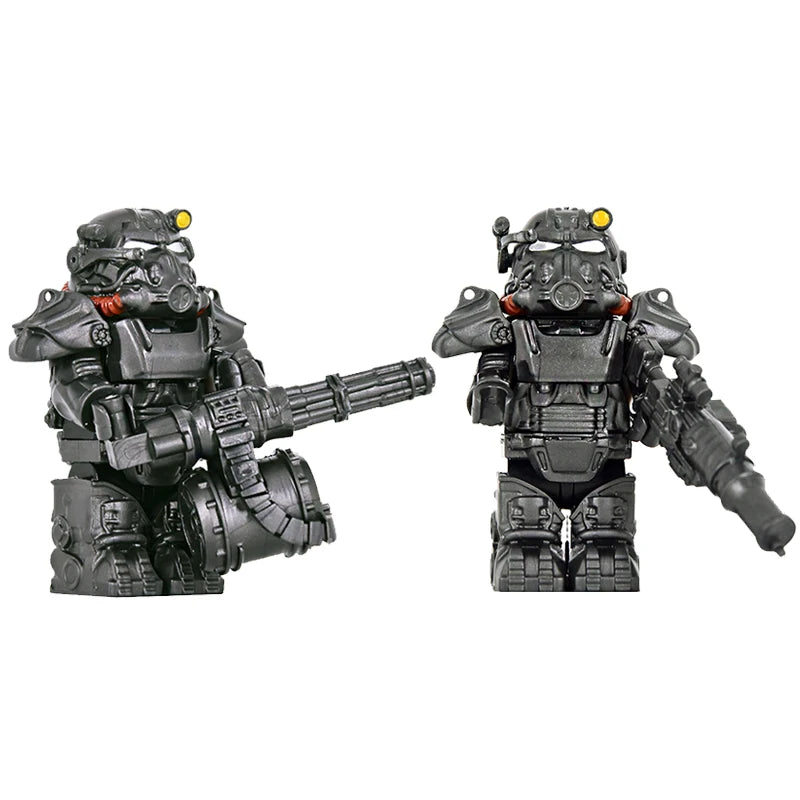 Military Soldier Mini Anime Action Figures Building Blocks