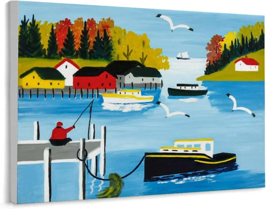 Customization Service Artist Maud Lewis Classic Wall Art Poster Canvas