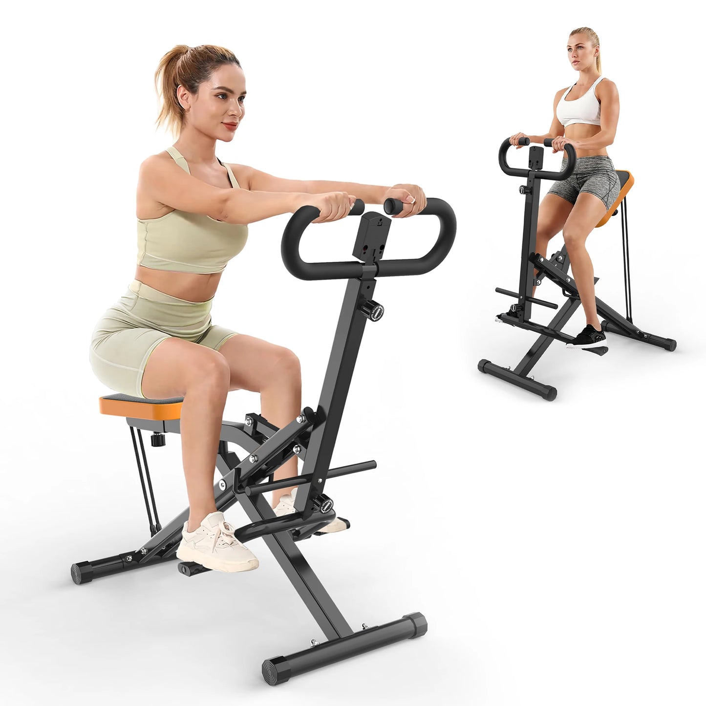 Foldable Squat Machine for Glute and Leg Training