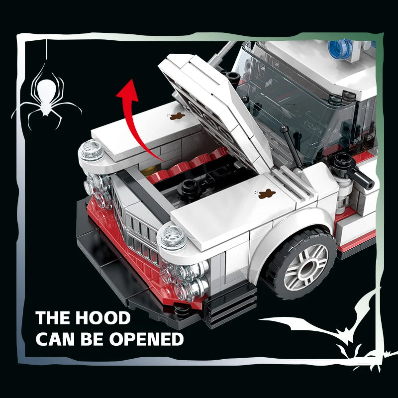 Hignconcerned Ghostbusters ECTO1 Building Block Model Toy