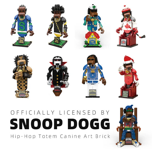 Snoop Dogg Officially Licensed Hip Hop Totem Canine Brick