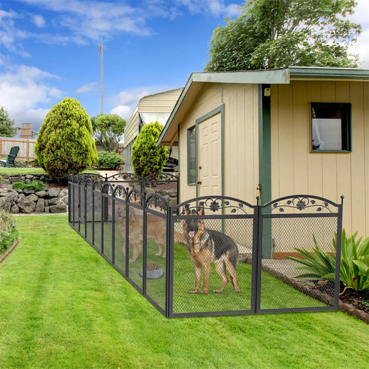 Bingopaw Eight Panel Heavy Duty Dog Playpen Outdoor Fence