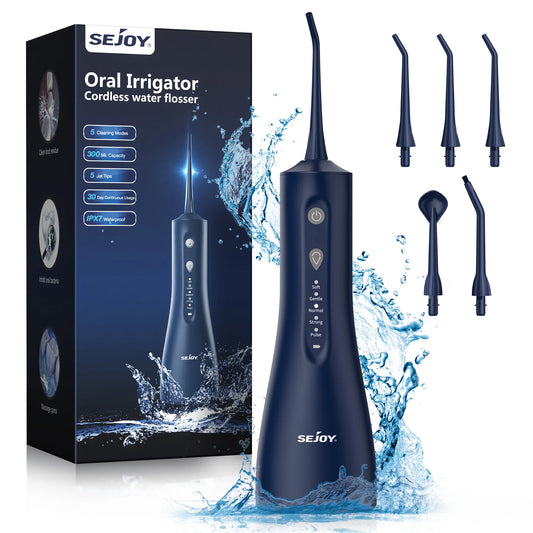 Sejoy Water Flossers Portable Rechargeable 5 Modes