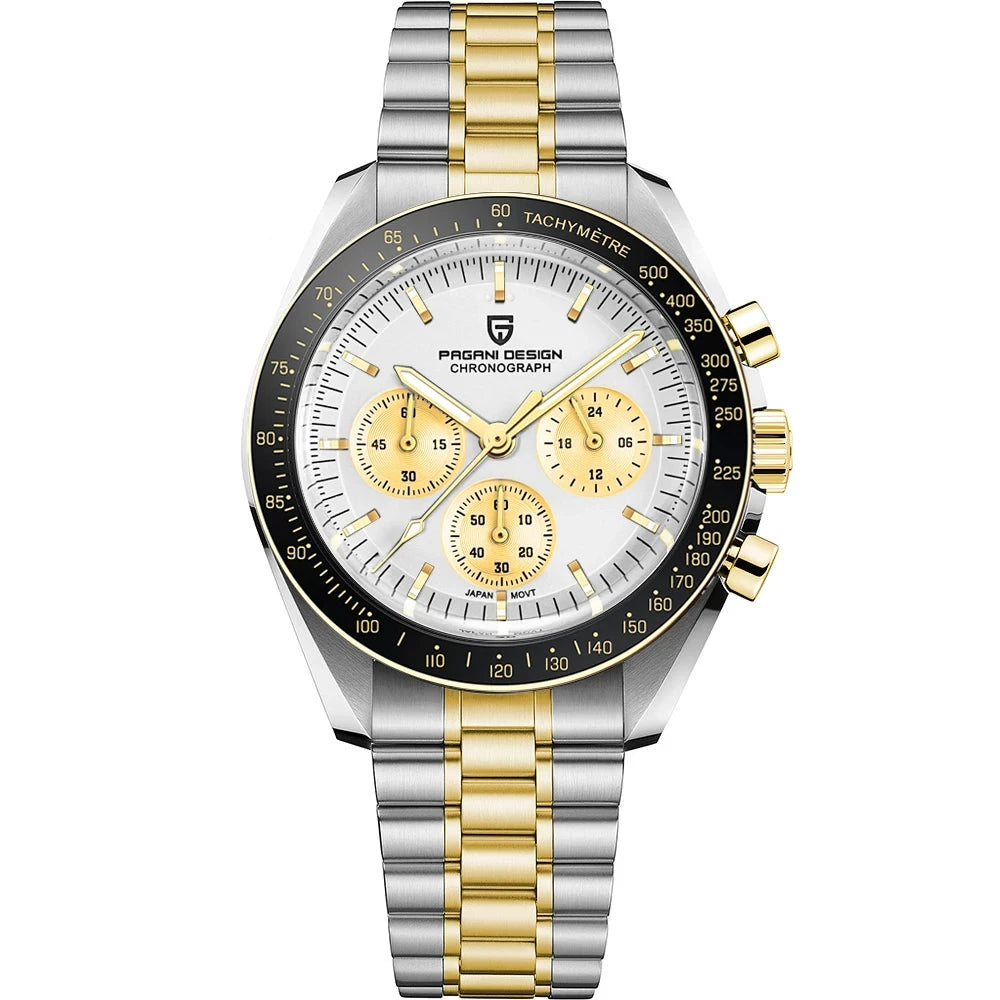 PAGANI DESIGN 1701 V5 Chronograph Quartz AR Sapphire Glass