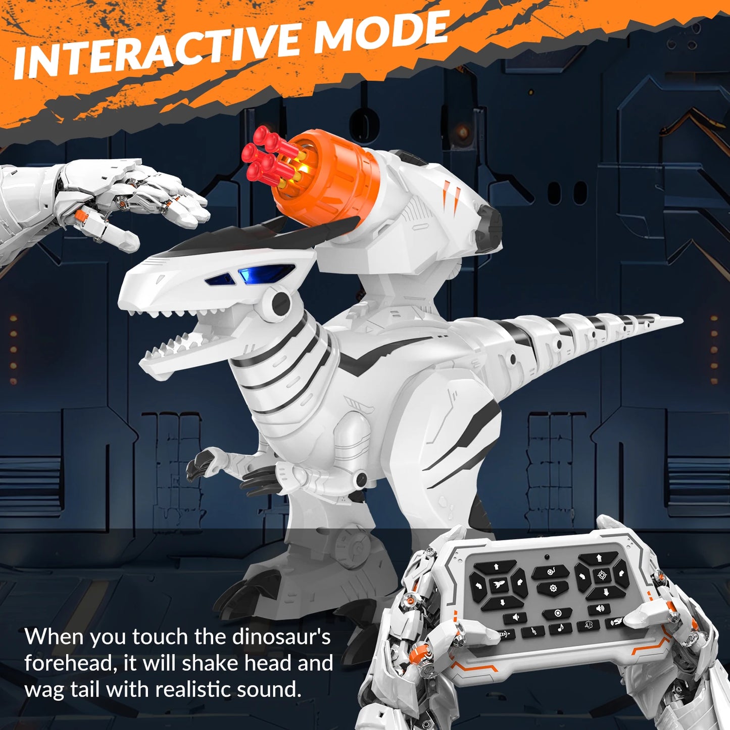 Hign-concerned Chemical STEMTRON Programmable Dinosaur